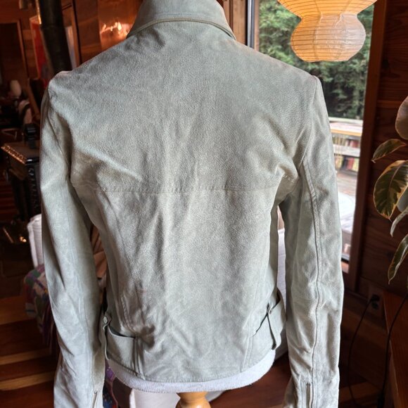 Grey Suede Jacket - Capulet - Picture 2 of 6